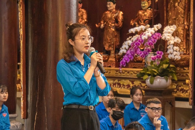 Chùa Hòa Phúc: Sinh viên trường đại học Giao Thông Vận Tải – Hà Nội về chùa sinh hoạt